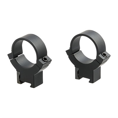 1'' HIGH (1.025'') DOVETAIL RINGS, BLACK