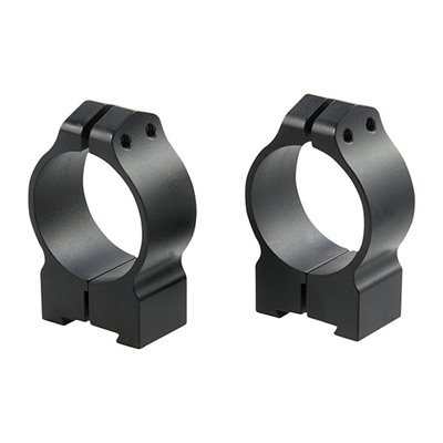 30MM MEDIUM (1.015'') 16MM DOVETAIL RINGS, BLACK