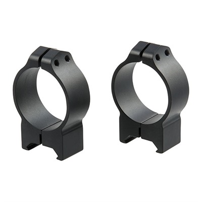 34MM MEDIUM (1.044'') FIXED RINGS, BLACK