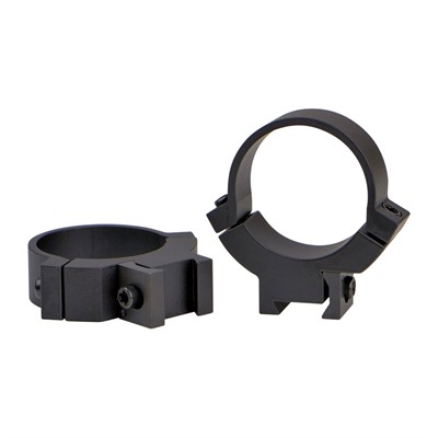 30MM MEDIUM (0.99'') DOVETAIL RINGS, BLACK