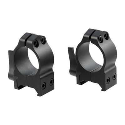 1'' MEDIUM (0.375'') QD RINGS BLACK