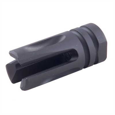 ACCU-TAC FLASH HIDER 22 CALIBER 1/2-28 STEEL MELONITED
