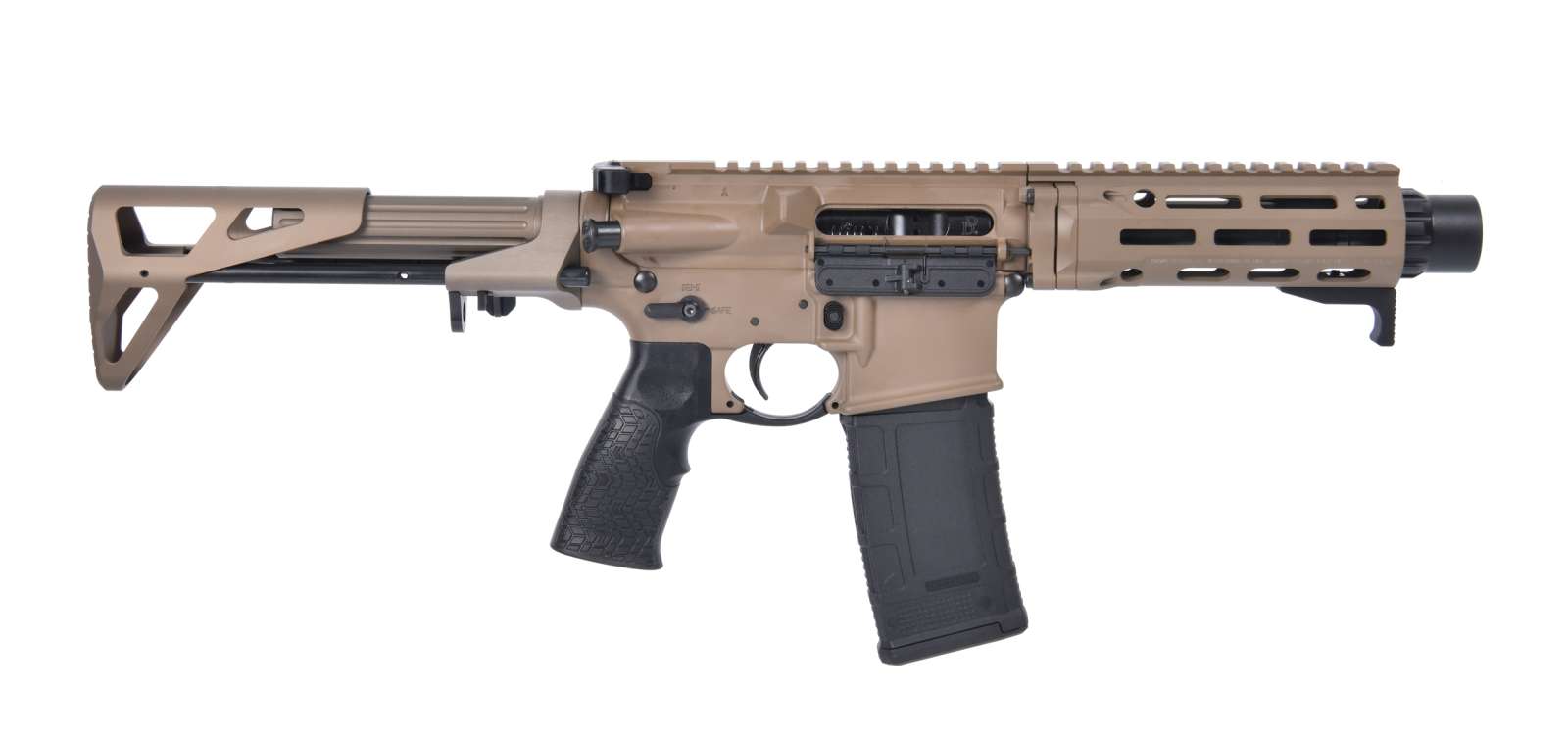 DANIEL DEFENSE DDM4 PDW SBR 7" 300BLK Flat Dark Earth DD Mag