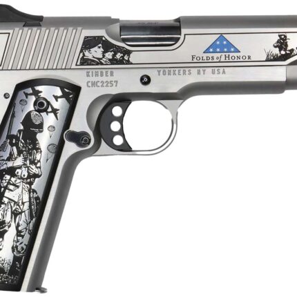 CNC KIMBER CUSTOM ENGRAVED FOLDS OF HONOR 1911 45ACP PISTOL  1-7RD MAG
