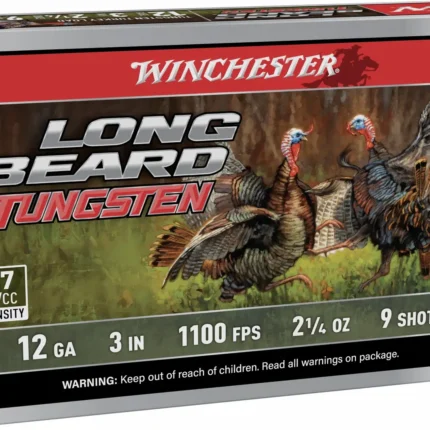 WINCHESTER 12 GA 3"  #9 LONG BEARD TS17 2-1/4 OZ 5RD/BX 10BX/CS