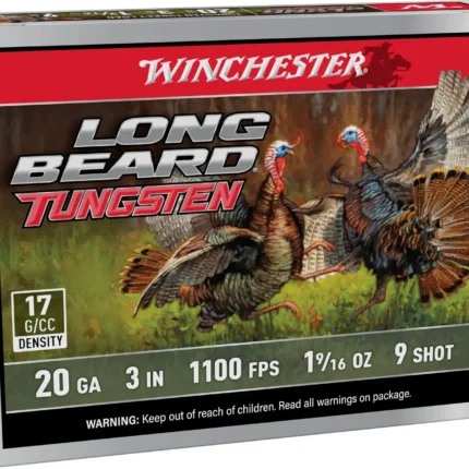 WINCHESTER 20 GA 3" #9 LONG BEARD TS17 1-9/16 OZ 5RD/BX 10BX/CS