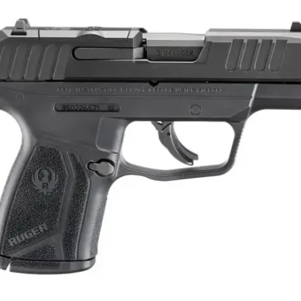 RUGER MAX-9 MANUAL SAFETY 9MM PISTOL BLACK 3.2" OPTIC READY 1-10RD MAGS