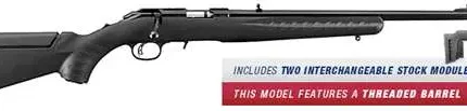 RUGER AMERICAN RIMFIRE STND 17 HMR RFL 18" BLK SYN
