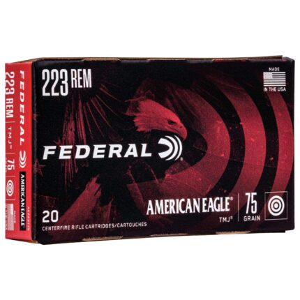 FEDERAL AE 223REM 75GR FMJ