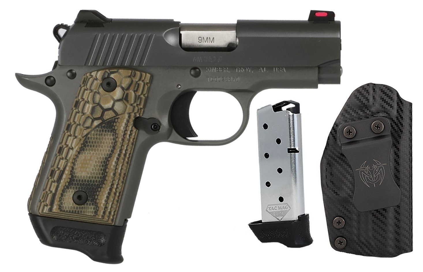 KIMBER MICRO 9MM BLK/KHX RTC BUNDLE