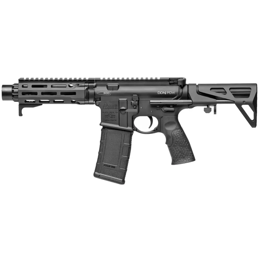 DANIEL DEFENSE DDM4 PDW SBR 7" 300BLK BLACK DD Mag
