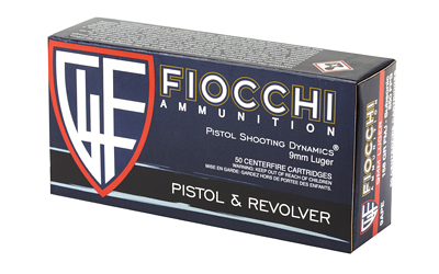 FIOCCHI 9MM 158GR FMJ 50/1000 - Image 3