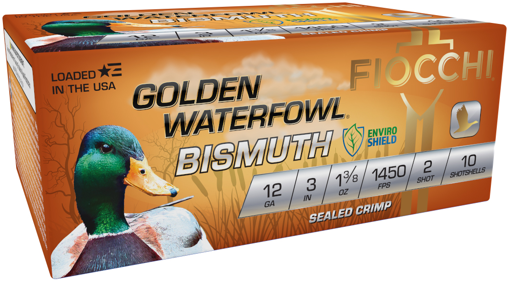 FIO GOLDEN WATERFOWL BISMUTH 12GA 3 #2 10/10