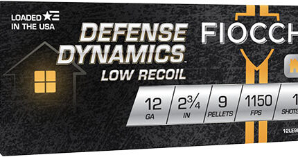 FIO LOW RECOIL 12GA 2.75 1BUCK #9 10/25