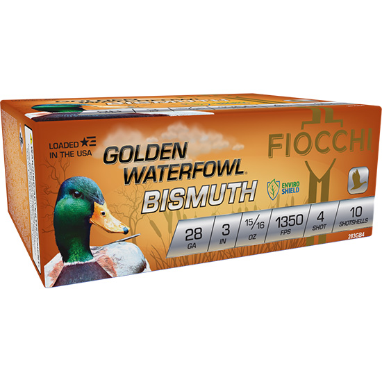 FIO GOLDEN WATERFOWL BISMUTH 28GA 3 #4 10/10