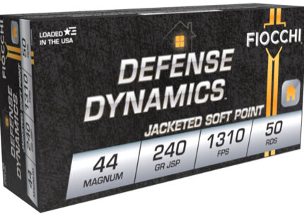 FIO DEFENSE 44MAG 240GR JSP 50/10