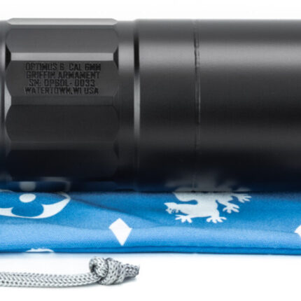 GRIFFIN SUPPRESSOR OPTIMUS 6 DUAL LOK BLK