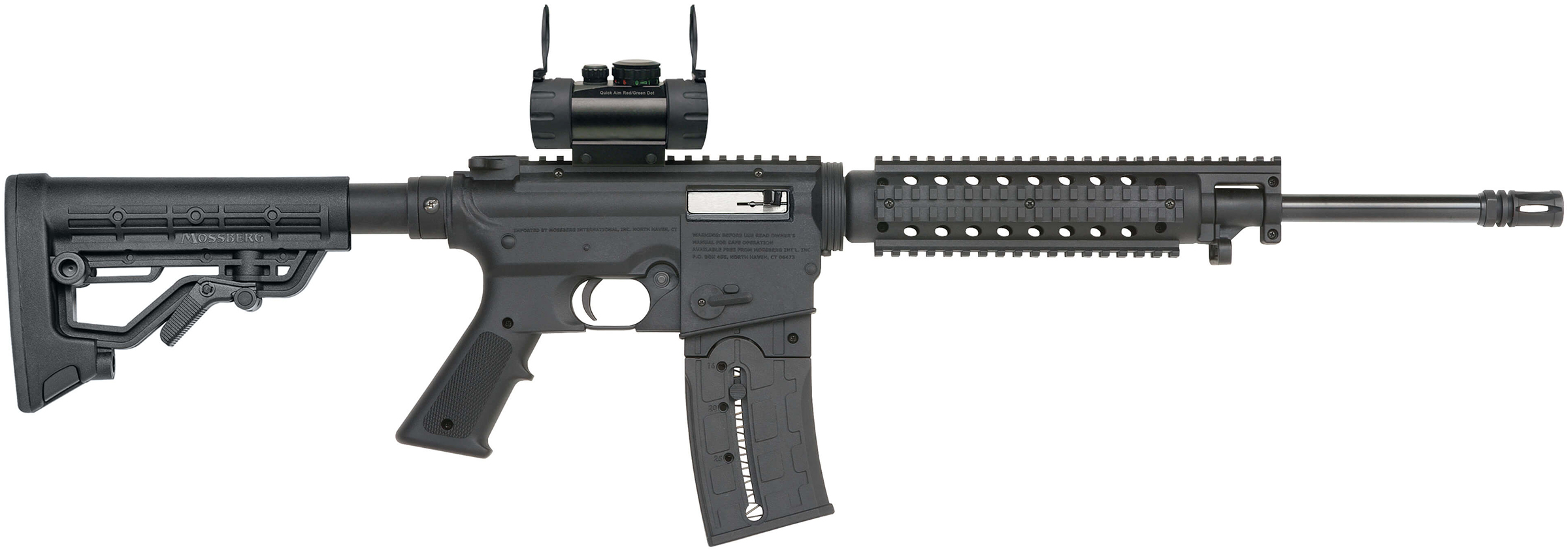 MOSS 715T 22LR 16.25 BLUE SYN ADJ STOCK 25RD