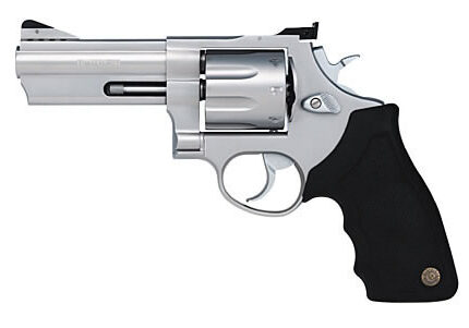 TAURUS 608 357MAG 4" SS 8SH AS PTD