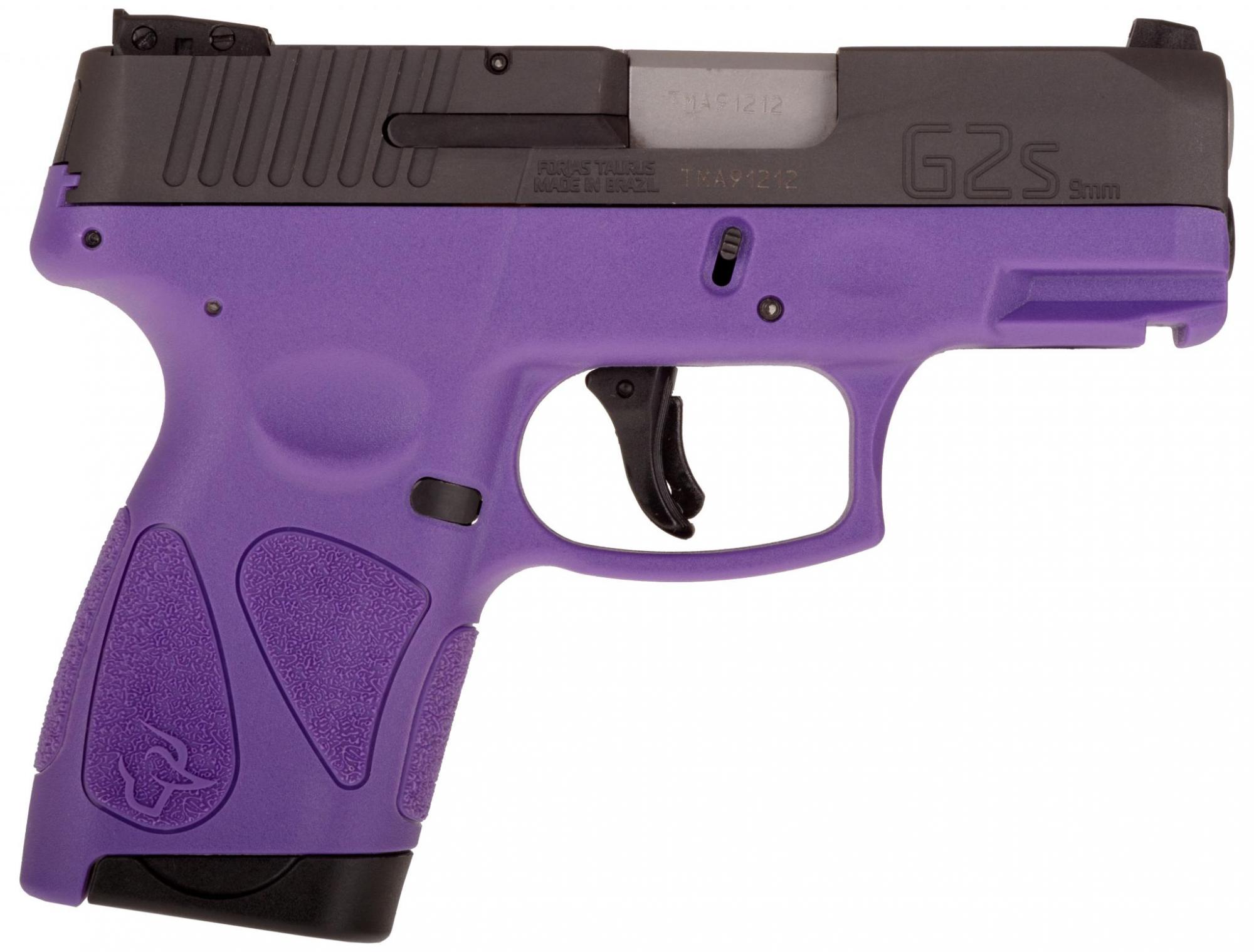 TAURUS G2S 9MM BK/DK PURPLE 3.2" 7+1#
