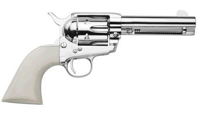 TRADITIONS 1873 SA 45LC NKL/WHT 4.75"