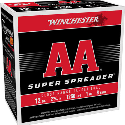 WIN AA SPREADER 12GA 2.75 1OZ #8 25/10