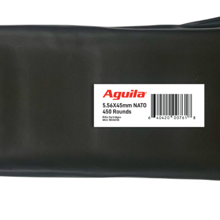 AGUILA 556 55GR FMJ 450RD BATTLE PACK 5 BATTLE PACKS PER CASE