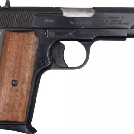 ZASTAVA M88A 9MM PISTOL NO SAFETY 8+1 CAPACITY