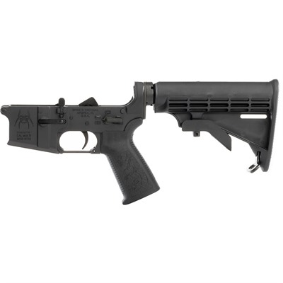 COMPLETE AR-15 LOWER RECEIVER W/BUTTSTOCK