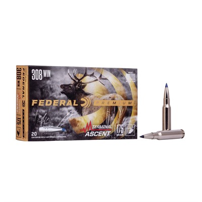 308 WINCHESTER 175GR TERMINAL ASCENT 20/BOX