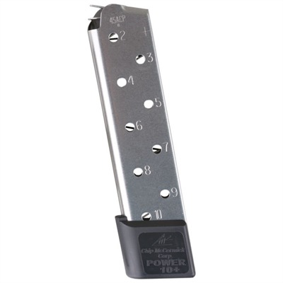 POWER MAG PLUS .45 ACP 10 ROUND STAINLESS