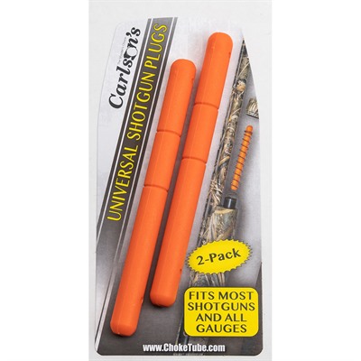 UNIVERSAL SHOTGUN PLUG ORANGE 2/PACK