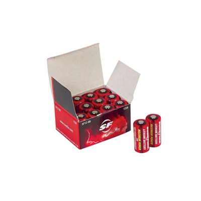 SF123A LITHIUM BATTERIES 12/PACK