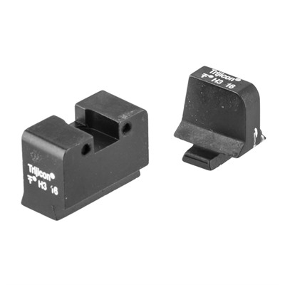 NIGHT SIGHT SET, WHITE FRONT & REAR, SIG SAUER 9MM/357SIG