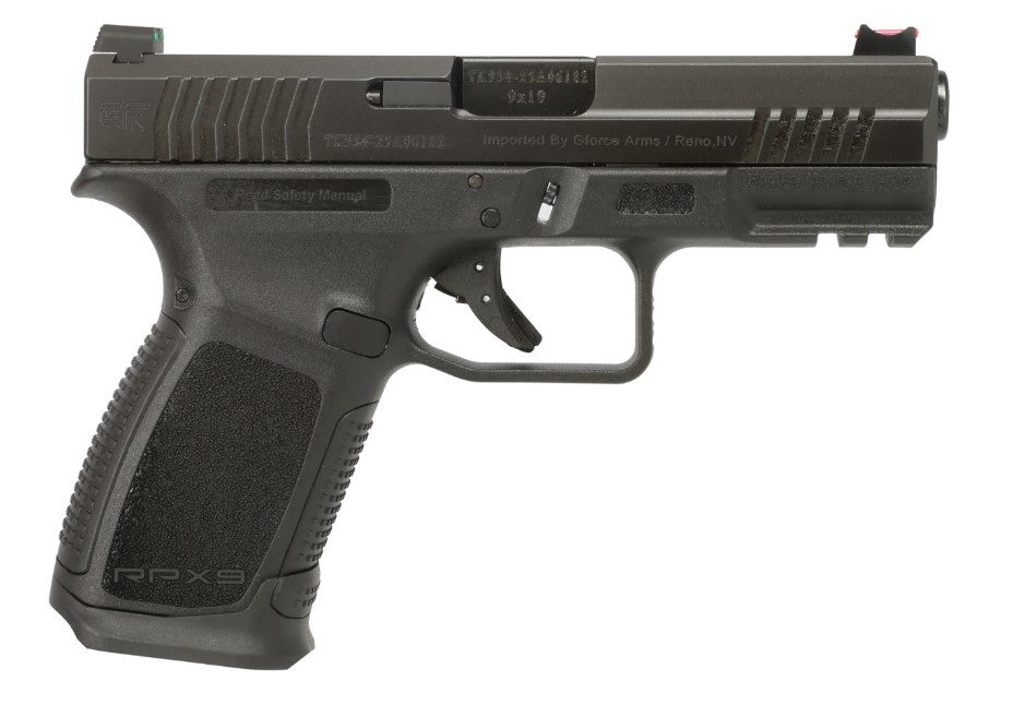 GFORCE ARMS RPX3C9 9MM 4" BLK FULL 15+1