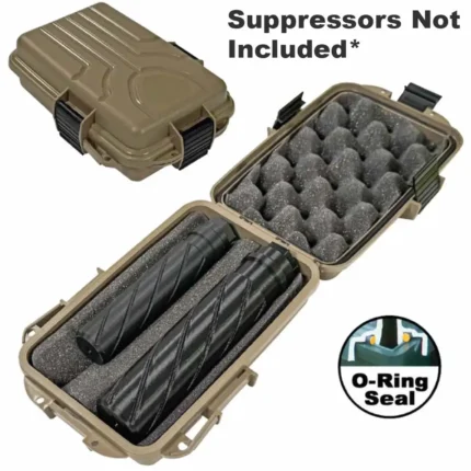 MTM SC2 SUPPRESSOR PROTECTOR 2, DARK EARTH, HEAT TESTED FOAM