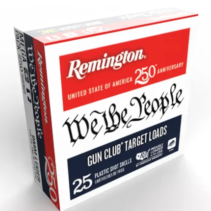 REMINGTON 12GA 2 3/4IN 1 1/8OZ 8 SHOT 1145 GUN CLUB US 250TH 25RD/BX 10BX/CS