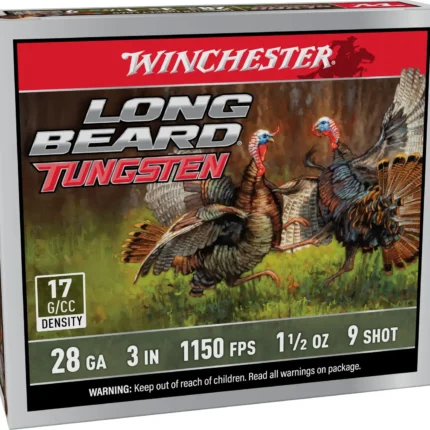WINCHESTER 28 GA 3" #9 LONG BEARD TS17 1-1/2 OZ 5RD/BX 10BX/CS