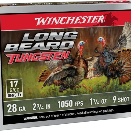 WINCHESTER 28 GA 2-3/4" #9 LONG BEARD TS17 1-1/4 OZ 5RD/BX 10BX/CS