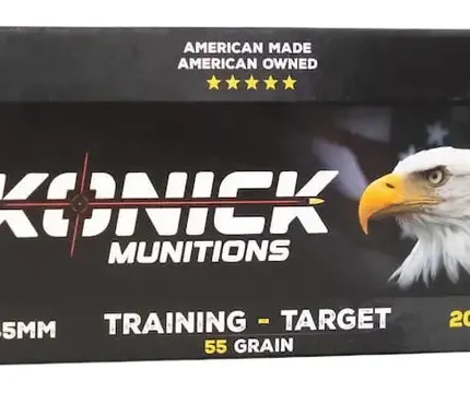 IKONICK USA 5.56 NATO 55GR PREMIUM RANGE 20RD BOX/500RD CASE