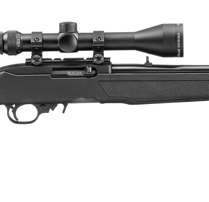 RUGER 10/22 CARB 22LR BL/SYN 18.5 SC