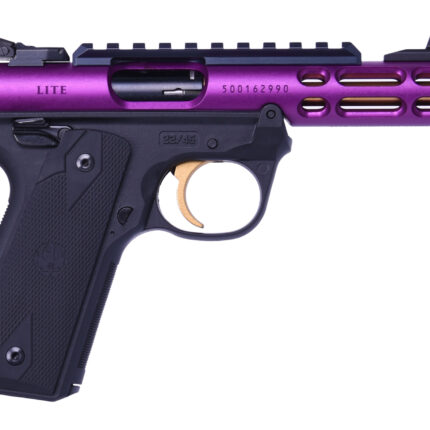 RUGER MKIV 22/45 LT 22LR PURPLE/GOLD