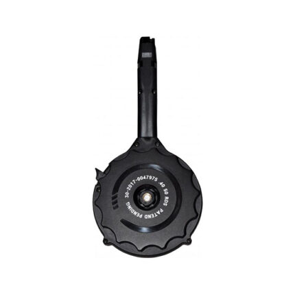 RWB DRUM MAG GLOCK 40SW 50RD BLACK POLYMER (20)
