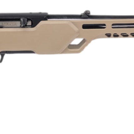 RUGER/TIMBER CREEK ENFORCER 10/22 RIFLE 18.5" FDE CHASIS MLOK 10RD MAG