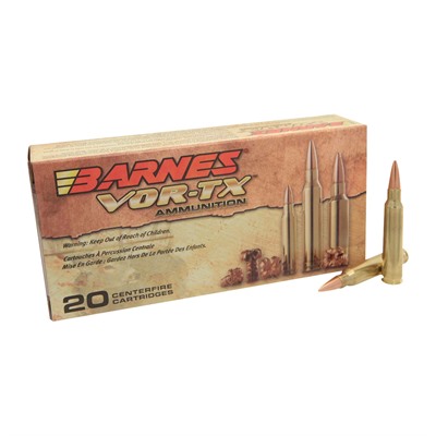 5.56MM NATO 62GR TRIPLE-SHOCK X BOAT TAIL 20/BOX