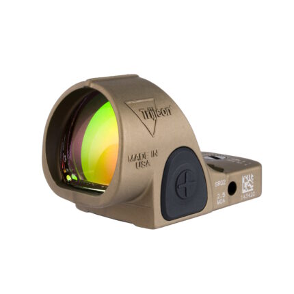 TRIJICON SRO ADJ SIGHT LED 2.5 MOA BRWN