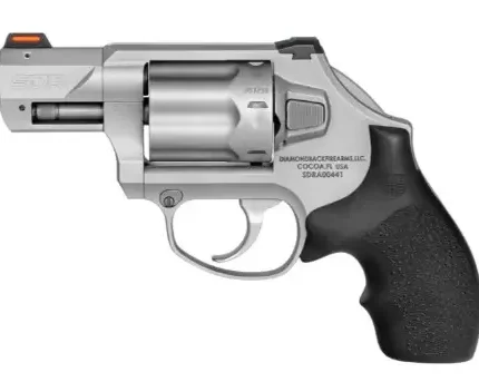 DIAMONDBACK SDR 357 MAG 2" BRL 6RD RVLVR DAO FIBER OPTIC SIGHT BOBBED HAMMER STAINLESS GLASS BEAD