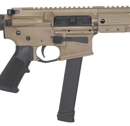 BRIGADE BM-9 9MM 9.5 FDE SBA3 MLOK MINI CAN