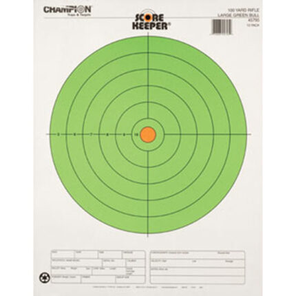 CHAMP 100YD LARGE GREEN BULL 12PK