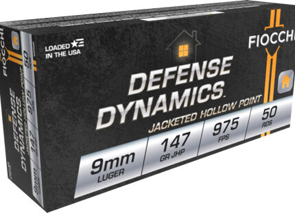 FIO DEFENSE 9MM 147GR HP 50/20
